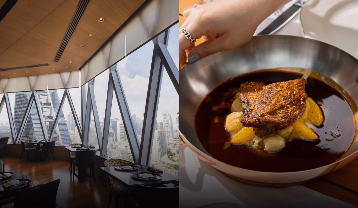 曼谷景觀餐廳點名:Vertigo熄燈之際,六間河岸與天際線餐廳正上桌