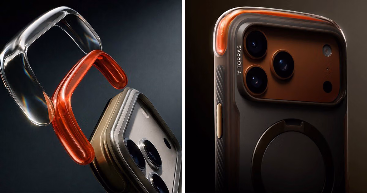 Everest Hidden Inside a Phone Case: TORRAS' New Case Brings Sneaker Airbag Tech to Your Pocket