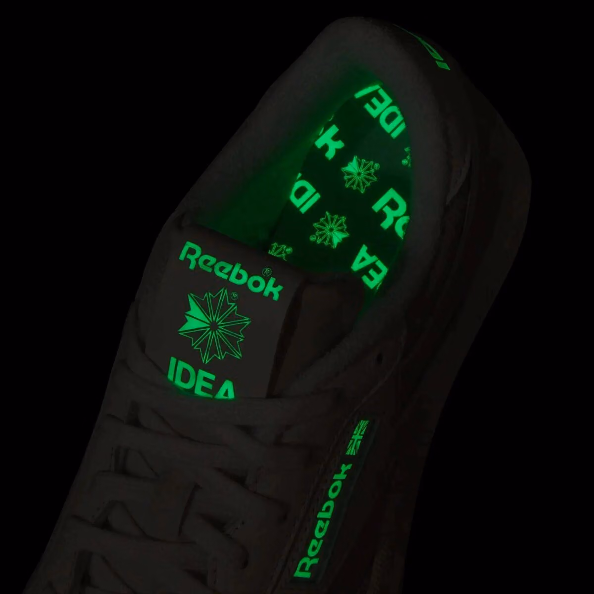 IDEA x Reebok Club C 85 白天素顏,夜裡才現形