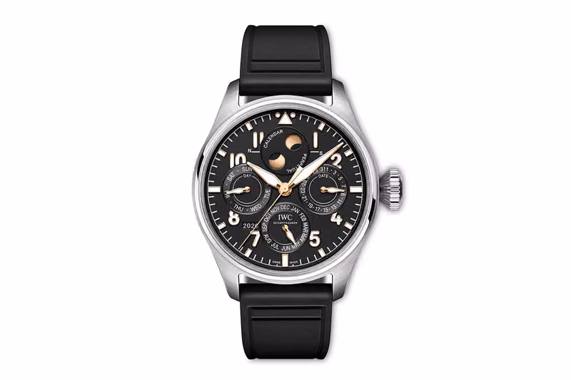 永久日曆錶第一次可以「倒轉」,IWC 用這顆機芯替 Mercedes-Benz 140 歲慶生