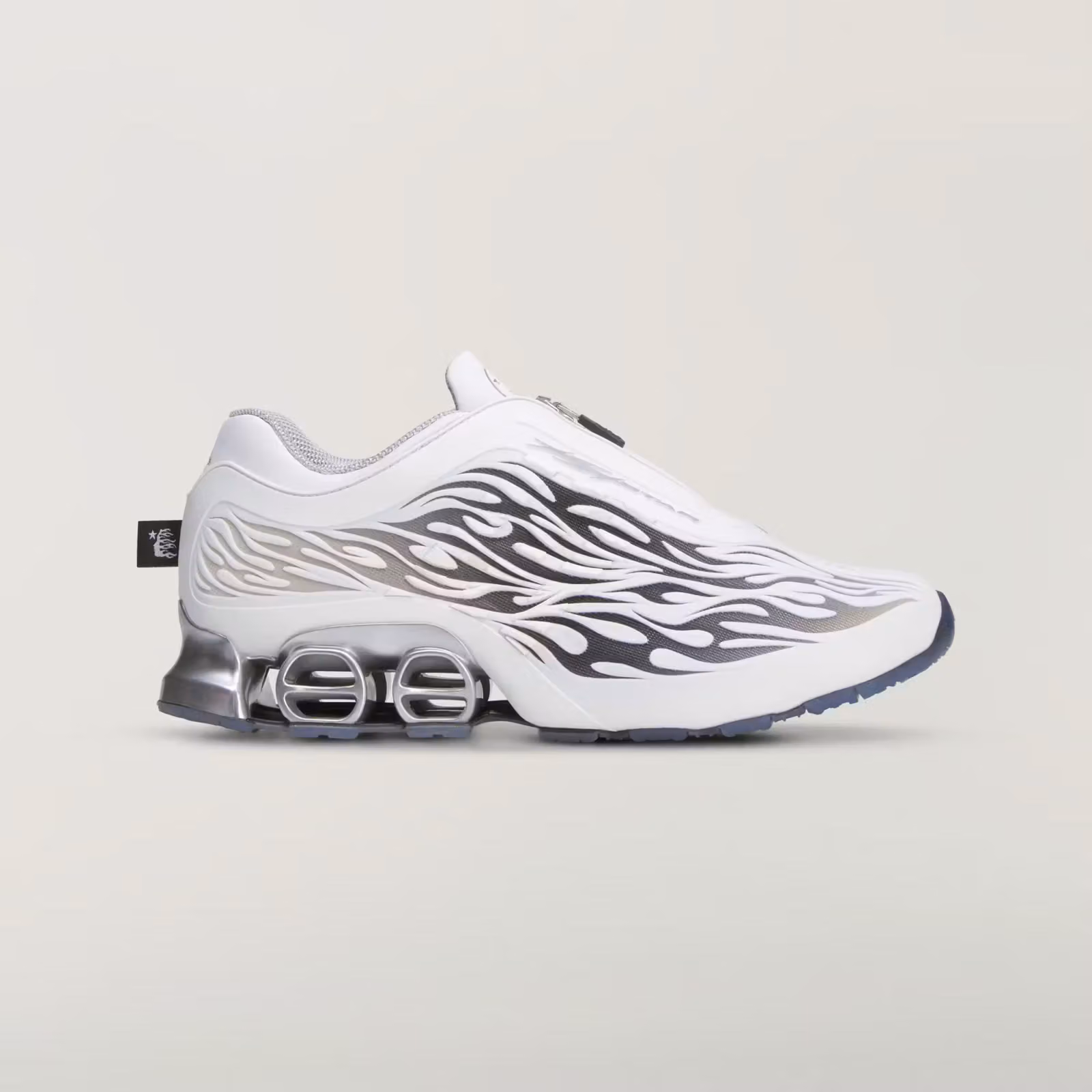 Hellstar拆了adidas Megaride的鏤空籠子，換上一條拉鍊
