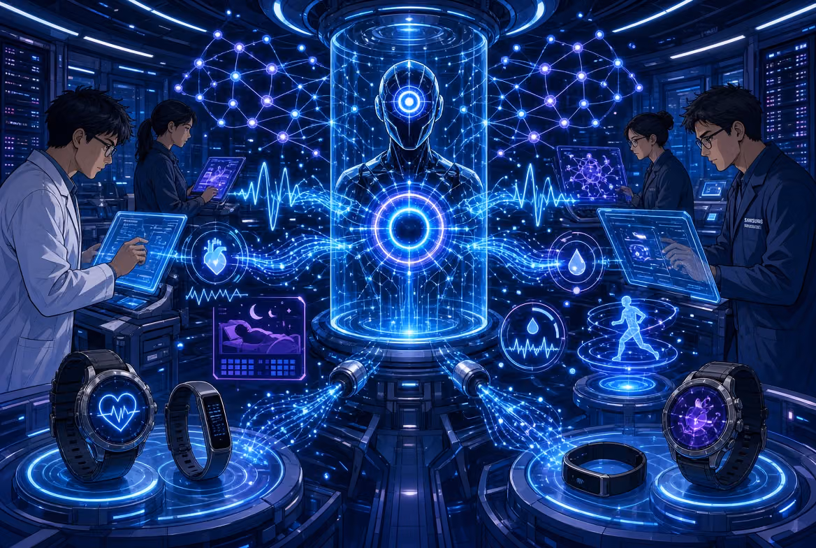 Samsung Puts Two Health AI Models on Your Watch: PPG Learns to Read ECG, Runs in Under 1 Millisecond With No Cloud Needed