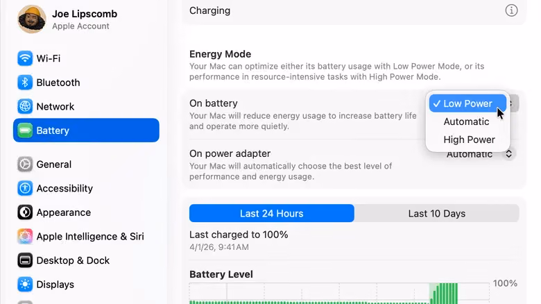 MacBook 電池快沒電？先查這組數字，再動這幾個藏起來的開關