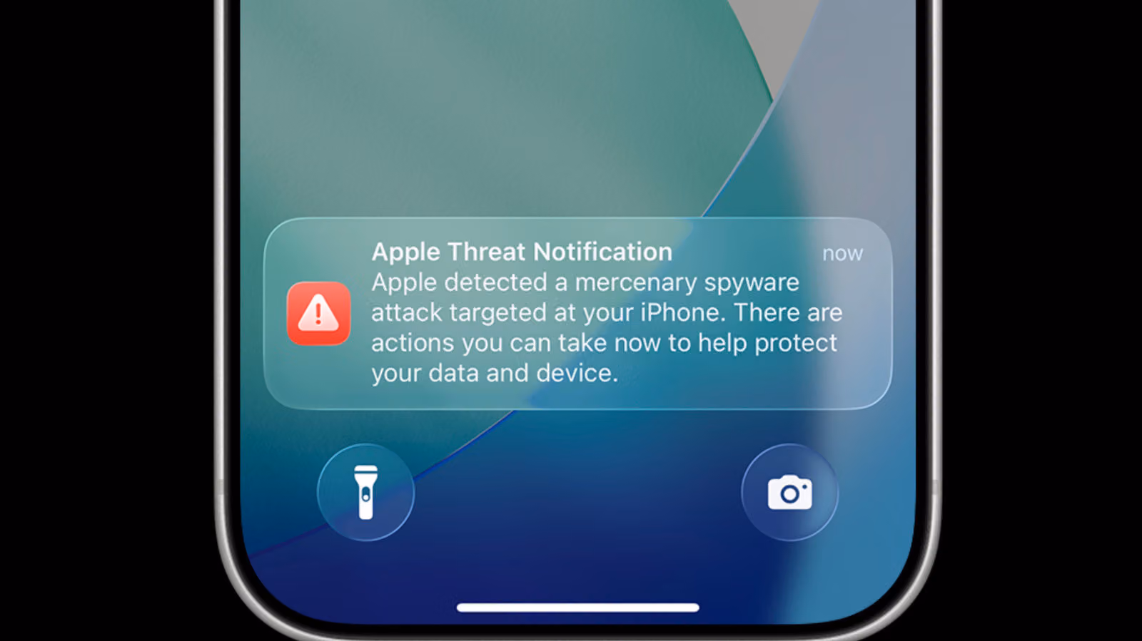 Getting This Apple Alert Means Someone's Paying to Spy on You