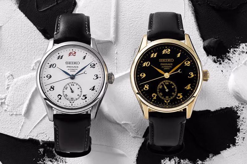 The First Japanese Watch from 1913, Reimagined by Seiko in Enamel and Lacquer
