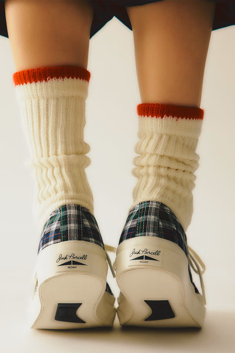 Noah, Jack Purcell 1935에 체크무늬 입혀... 90주년 기념 신발 일본 단독 출시
