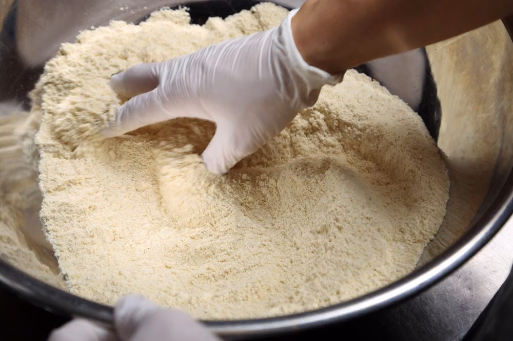 水加到什麼程度才對?北出茂雄教你只用玉米粉做出會膨脹的Tortilla