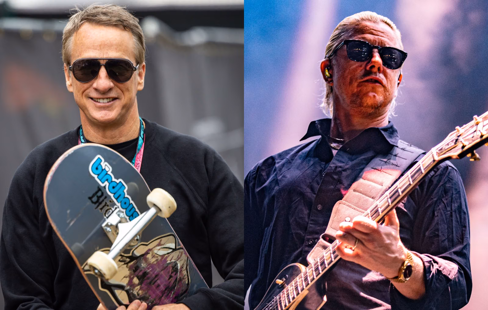 Tony Hawk ขึ้นเวทีแนะนำ Interpol: "ผมจะไม่เลิกเล่นสเก็ต จนกว่าพวกเขาจะเลิกทัวร์"