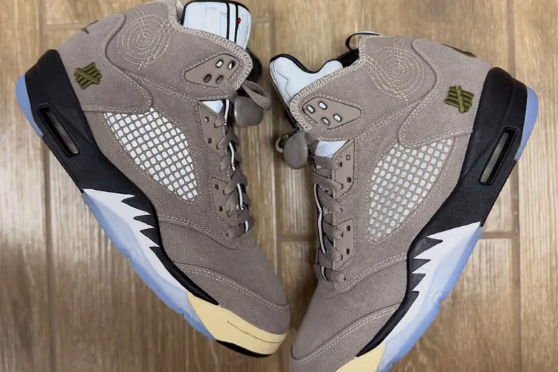 UNDEFEATED×Jordan Brand跳出AJ4，2027年推出Air Jordan 5「Moon Fossil」