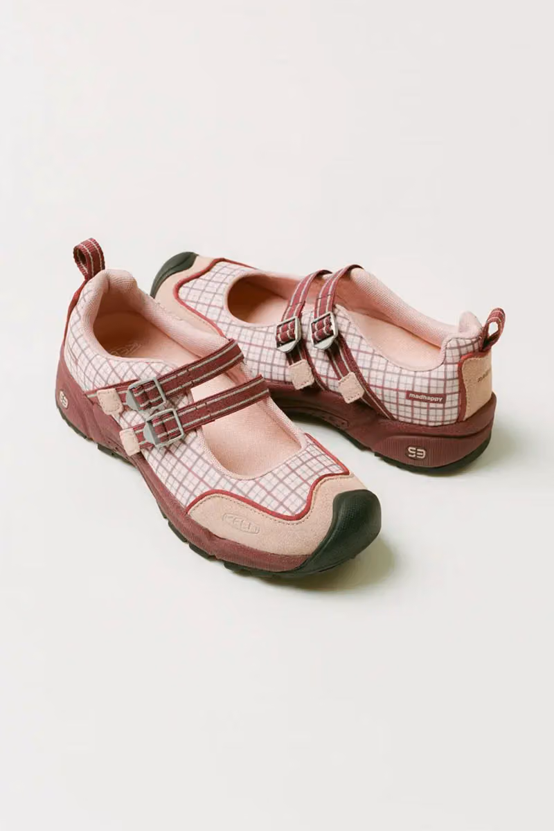 Madhappy 與 KEEN 聯名 Malibu Mary Jane，兩色格紋玩野餐風