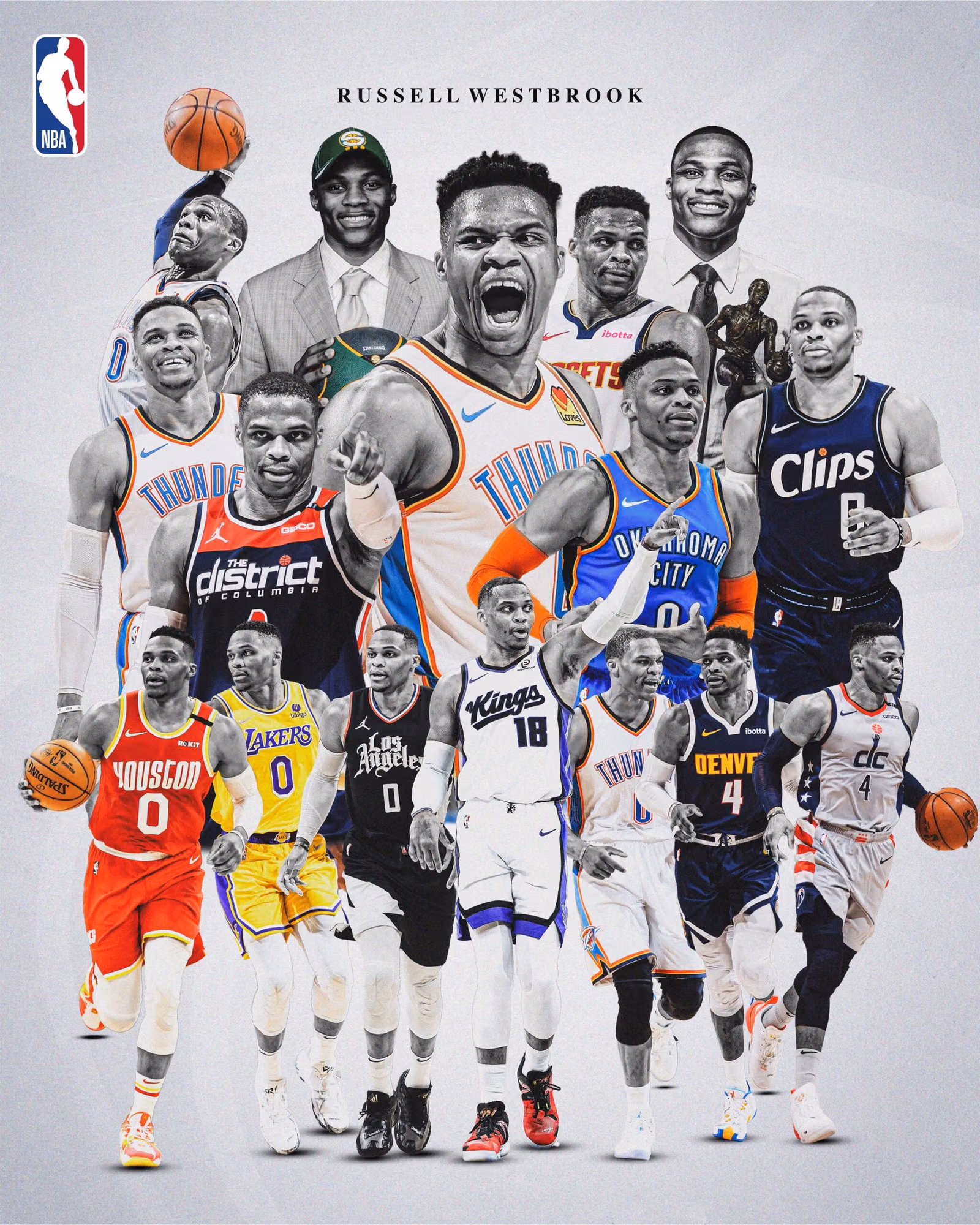寧缺勿濫：Russell Westbrook 拒絕兩份合約，18年生涯自己說了算