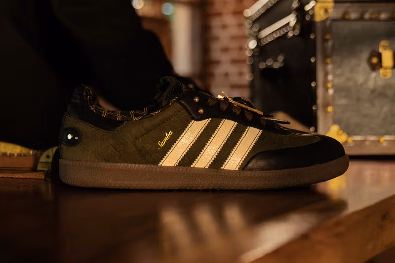 Superkicks 將 adidas Samba 做成一只「傳家皮箱」