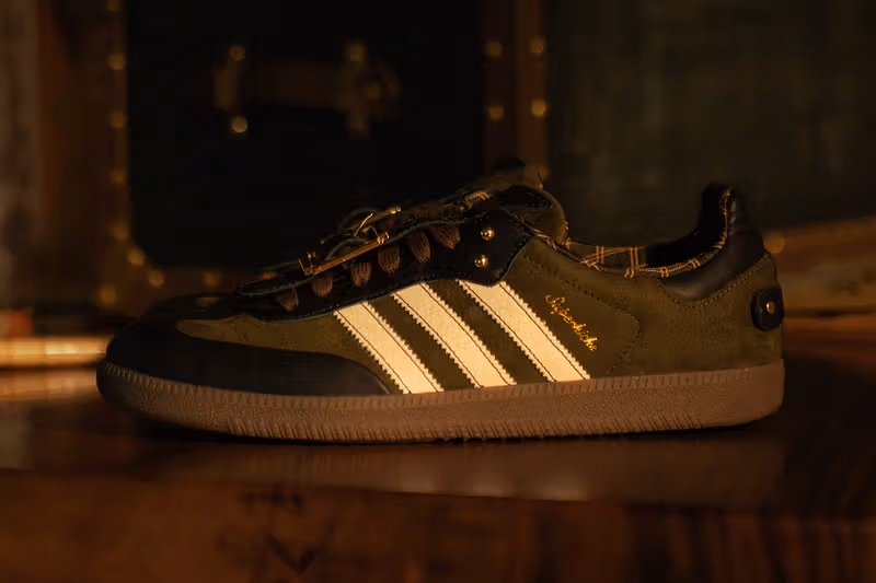 Superkicks 將 adidas Samba 做成一只「傳家皮箱」