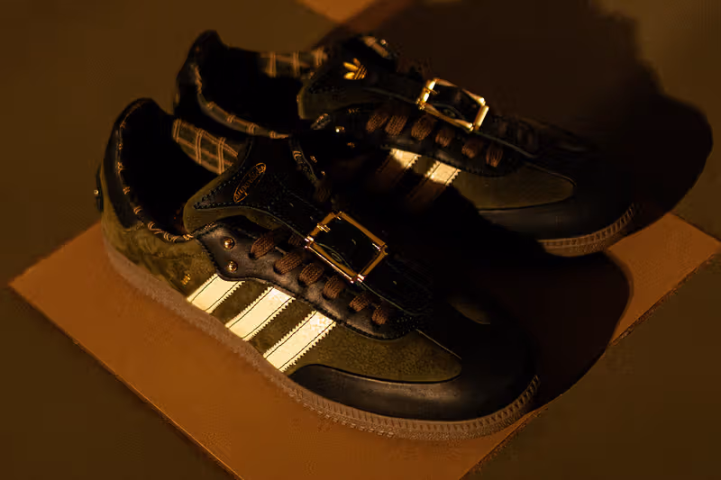 Superkicks 將 adidas Samba 做成一只「傳家皮箱」