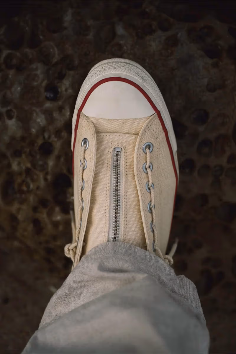 nonnative x Converse GORE-TEX Centerzip Ox 復刻回歸，米白色調換上做舊鞋底