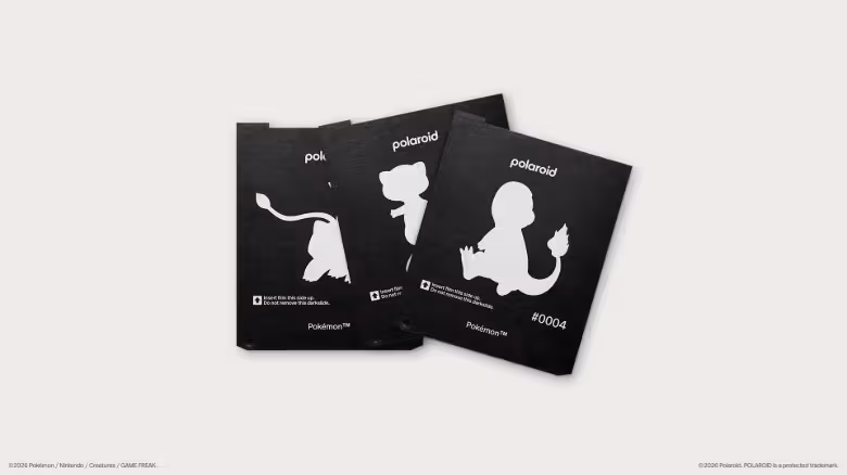 寶可夢30週年聯名Polaroid：精靈球快門鈕成三款相機焦點