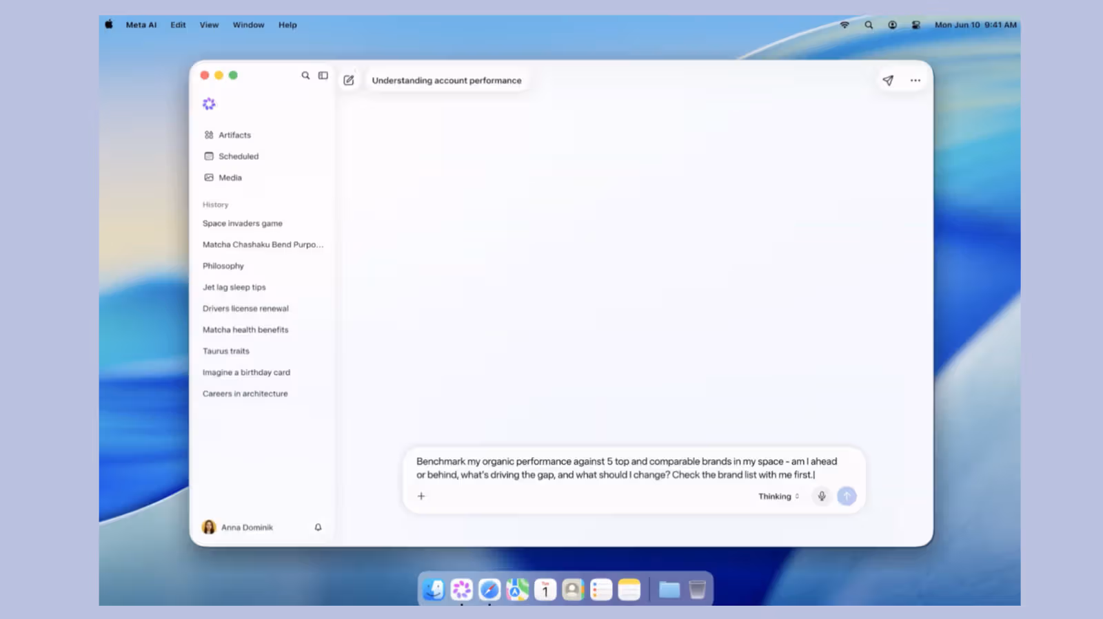 Meta AI、Mac デスクトップ版が登場 画面共有機能で中小企業オーナーを狙う