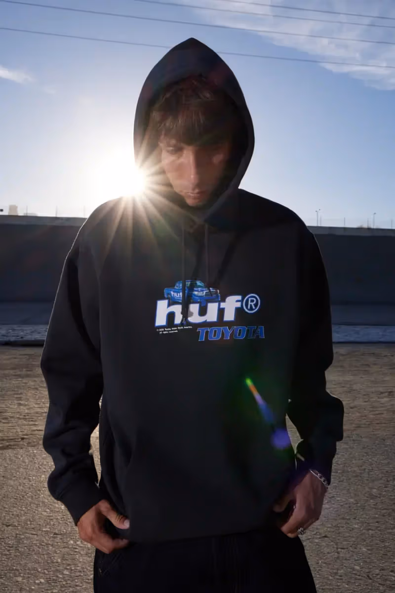 HUF 再牽手 Toyota Racing Development,把賽道贊助美學搬進FW26