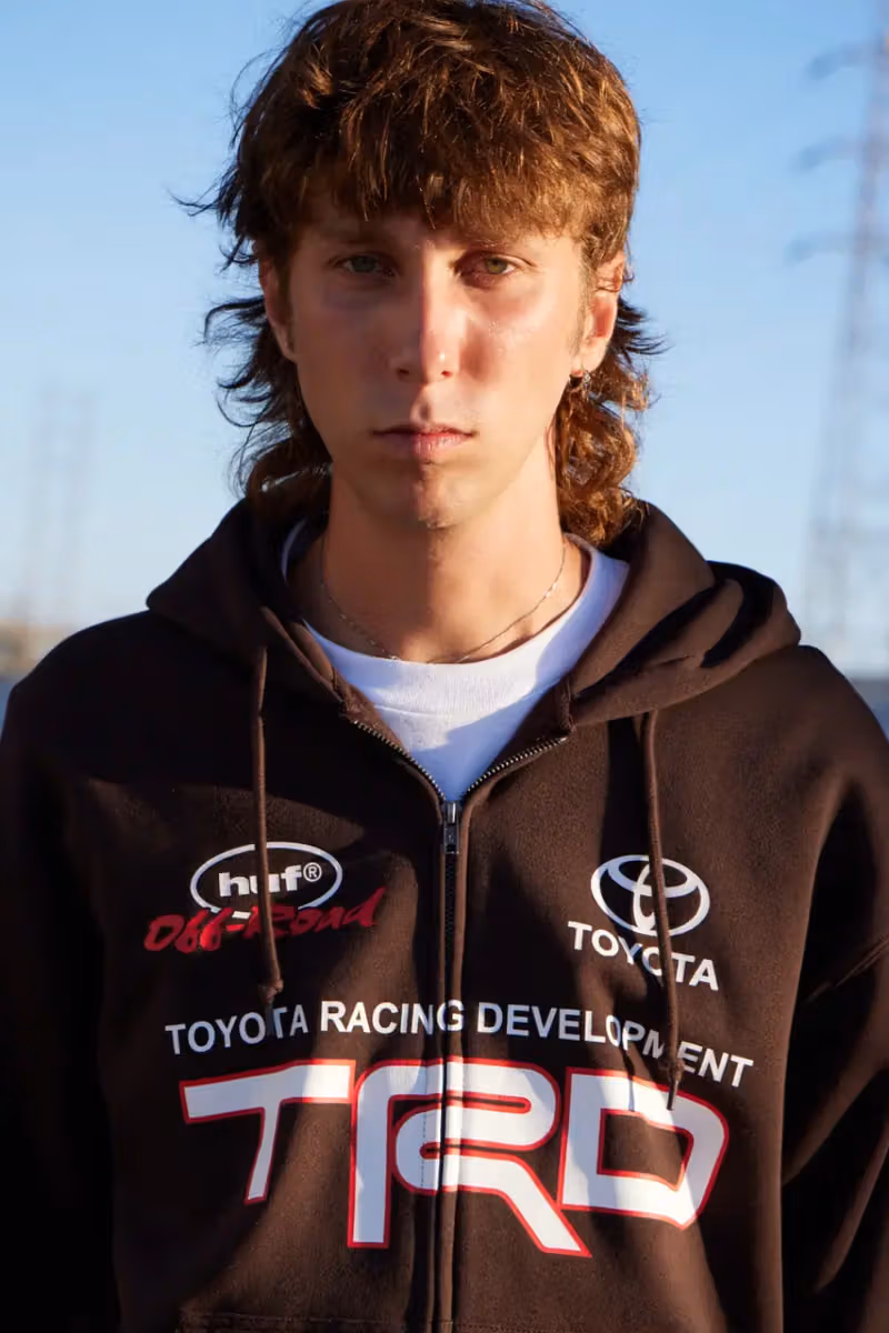 HUF 再牽手 Toyota Racing Development,把賽道贊助美學搬進FW26