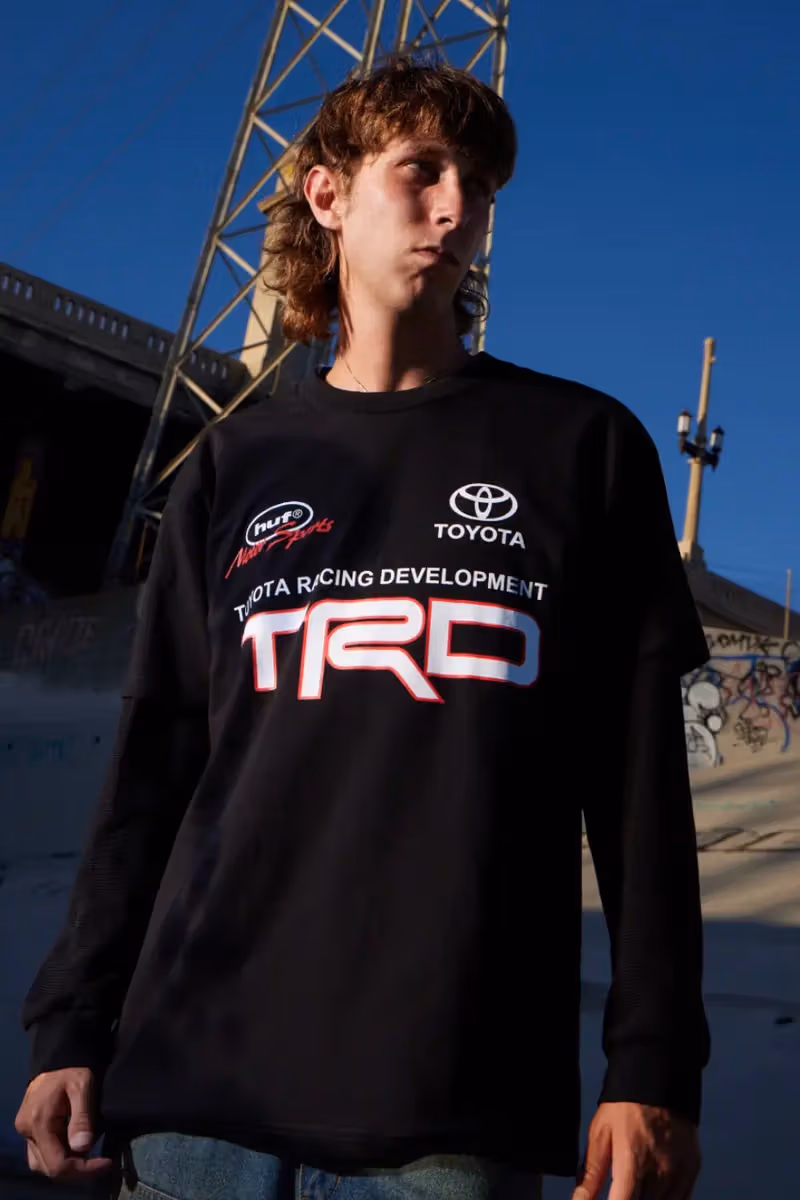 HUF 再牽手 Toyota Racing Development,把賽道贊助美學搬進FW26