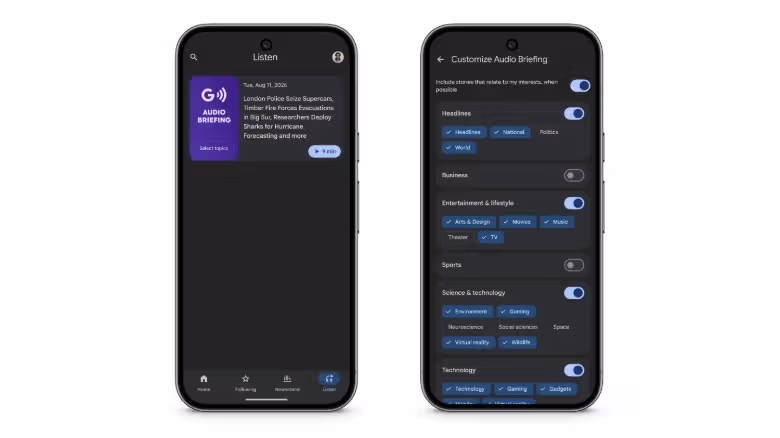 Google 開放網站加裝「Preferred Sources」按鈕，讀者一鍵訂閱回饋內容