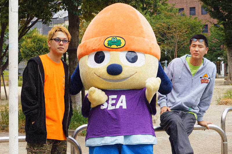 WIND AND SEA 攜手《PaRappa the Rapper》推30週年企划 原作者親自重繪插畫