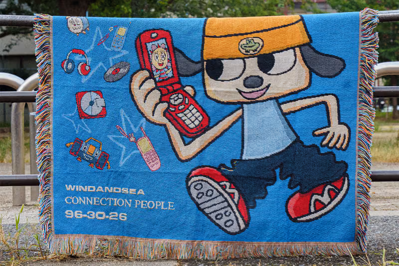 WIND AND SEA 攜手《PaRappa the Rapper》推30週年企划 原作者親自重繪插畫