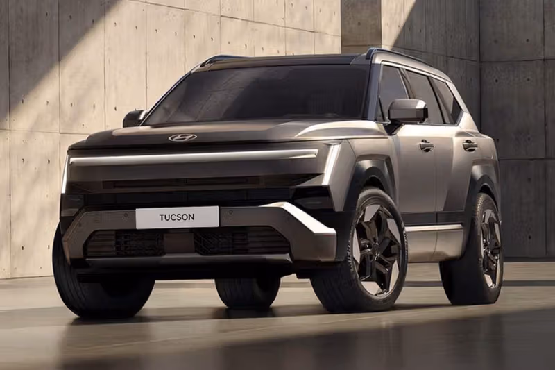 Hyundai 第五代 Tucson 轉彎,圓潤線條換成硬派方正