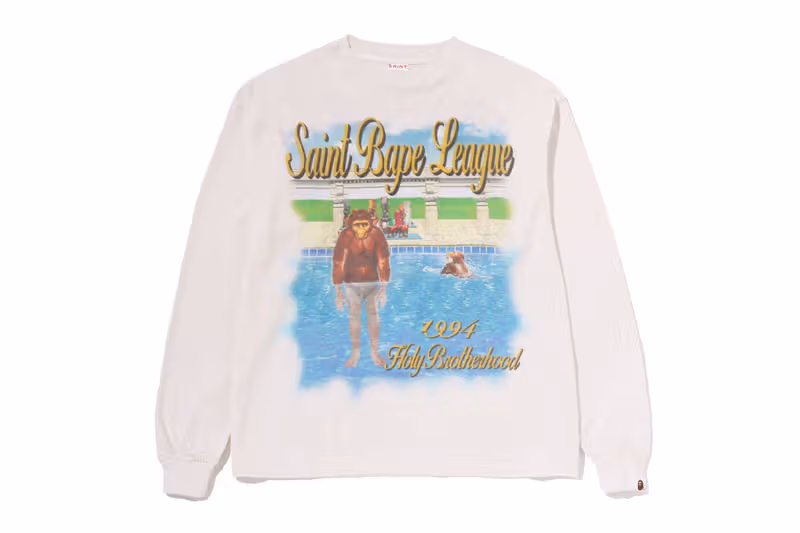 BAPE與©SAINT Mxxxxxx聯手做舊 把90年代美式次文化穿上身