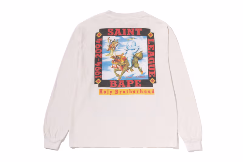 BAPE與©SAINT Mxxxxxx聯手做舊 把90年代美式次文化穿上身