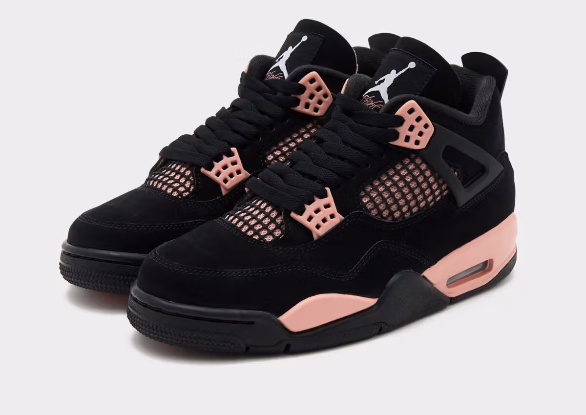 Air Jordan 4 WMNS「Pink Thunder」定12月發售，黑白基調裡藏一抹鐵鏽粉