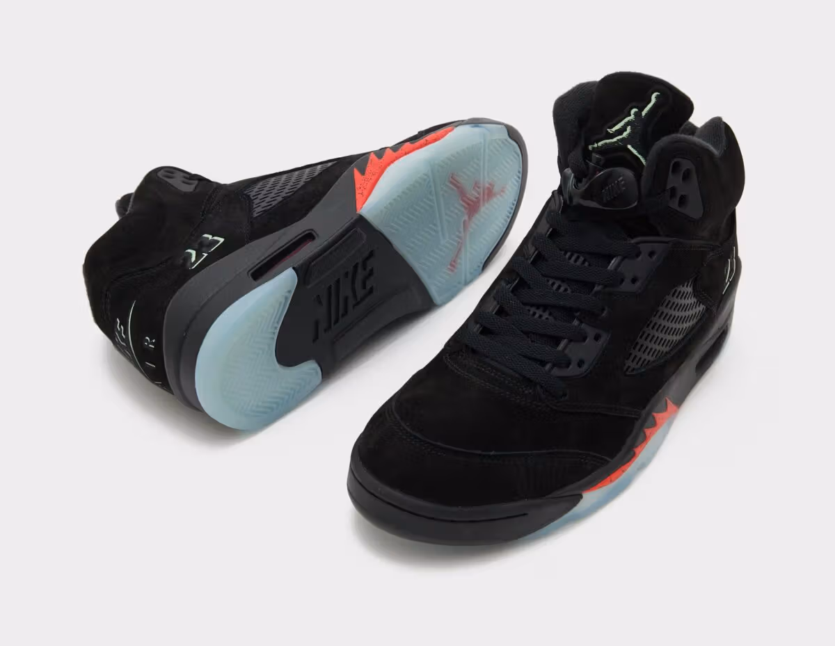 Air Jordan 5「Halloween」10月17日發售 黑紅配色定價215美元