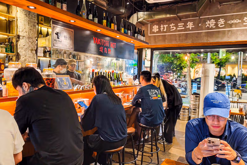 深夜燒鳥的可靠選項：上海大沽路 Sake Ichi 開到凌晨一點