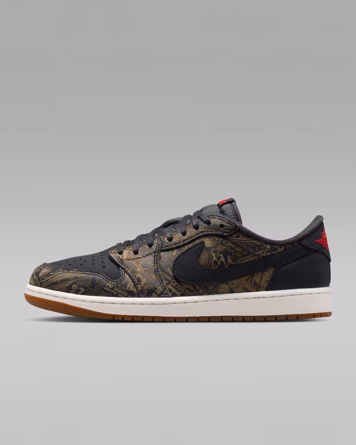 Air Jordan 1 Low OG「Black Laser」镭射鞋面登场,8月22日开卖