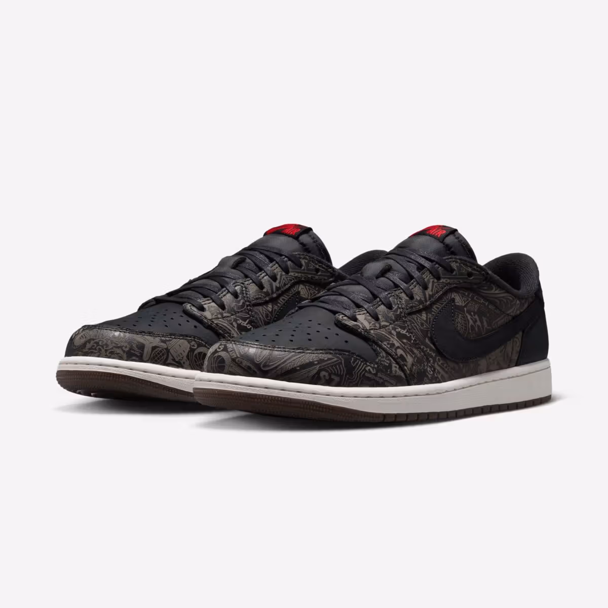 Air Jordan 1 Low OG「Black Laser」镭射鞋面登场,8月22日开卖