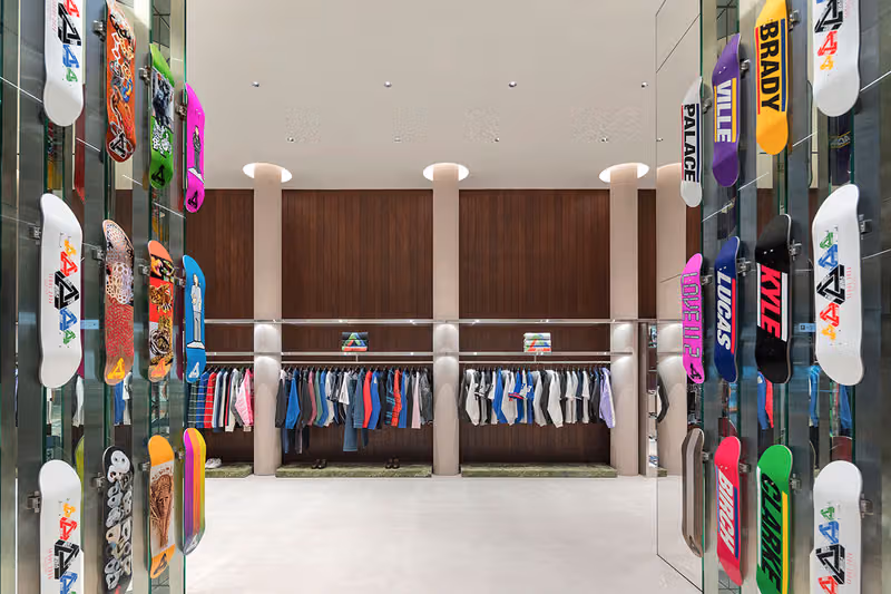 Palace Skateboards首爾第三店選址樂天世界塔，設計靈感取自宗廟