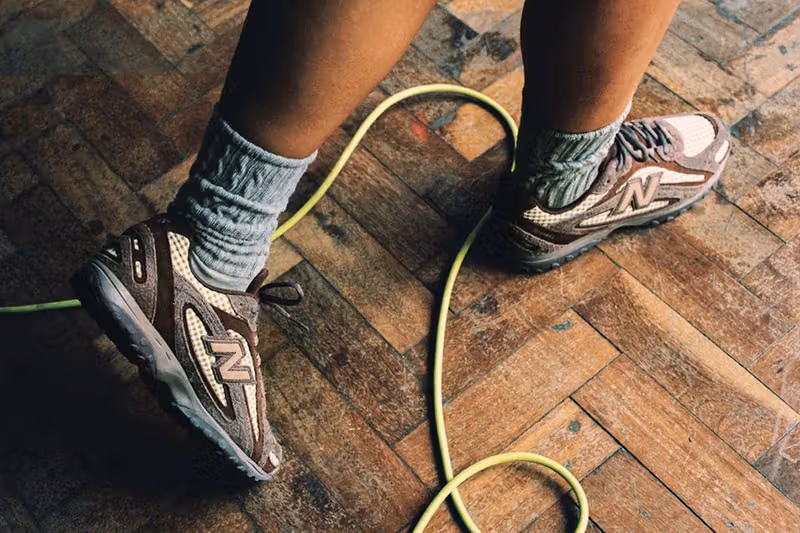 size? 與 New Balance 204L 聯名，把野餐格紋穿上腳