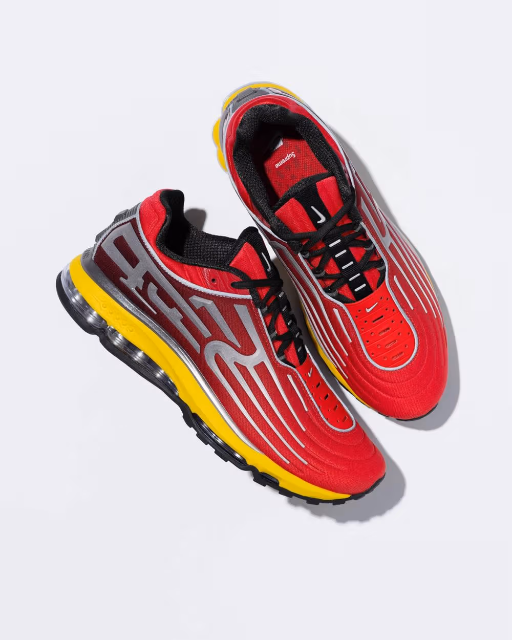 Supreme x Nike Air Max 2001 Air Ecstasy 三色同日發售，紅黃款最搶眼