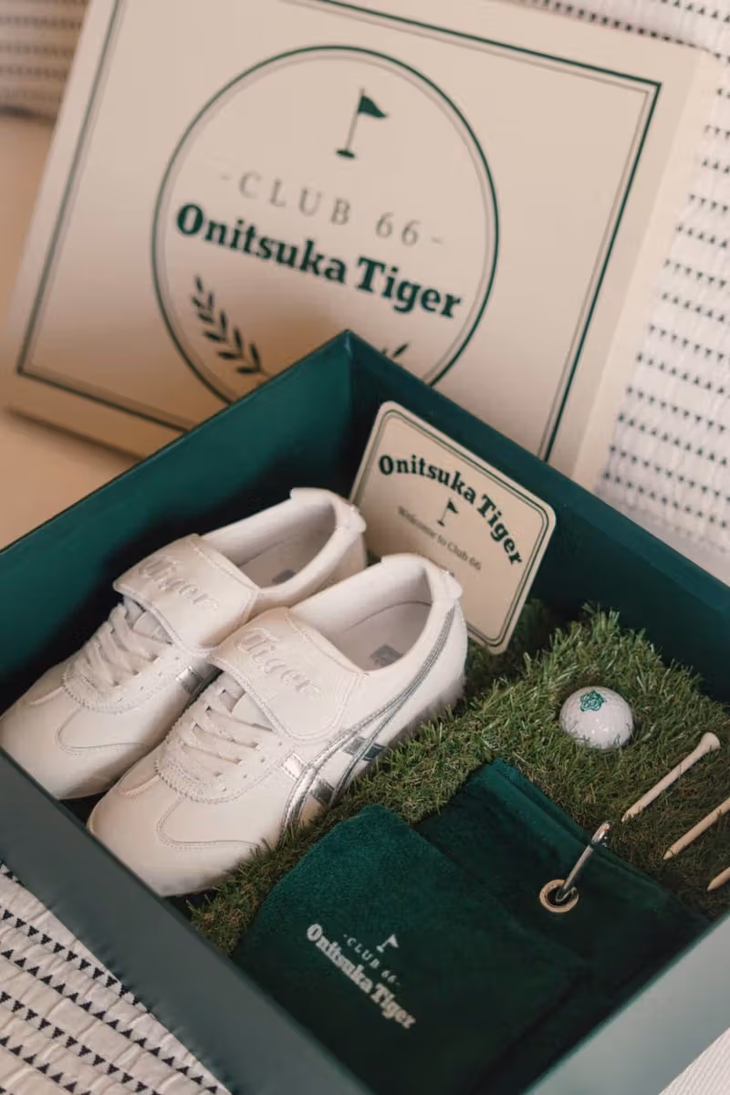 Onitsuka Tiger 首款高爾夫鞋登場,「Club 66」西班牙球場實測MEXICO 66™ GOLF