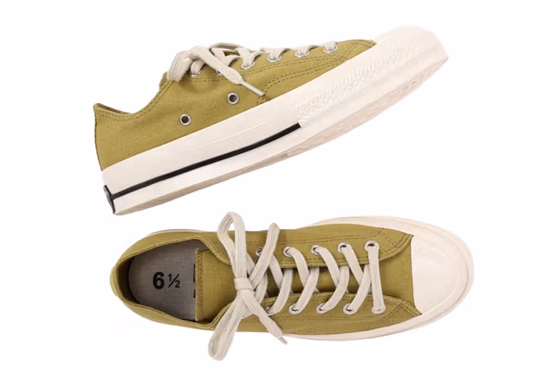Converse Japan 找來 MHL. 合作 All Star LGCY Ox,低調感從橄欖綠與黑開始