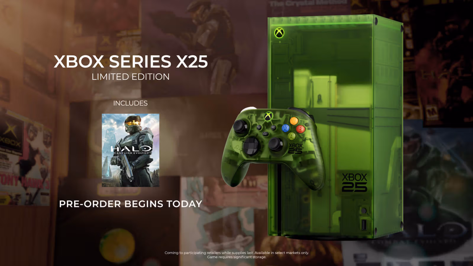 Xbox 25周年组合开卖900美元,那抹透明绿其实不是最初原貌