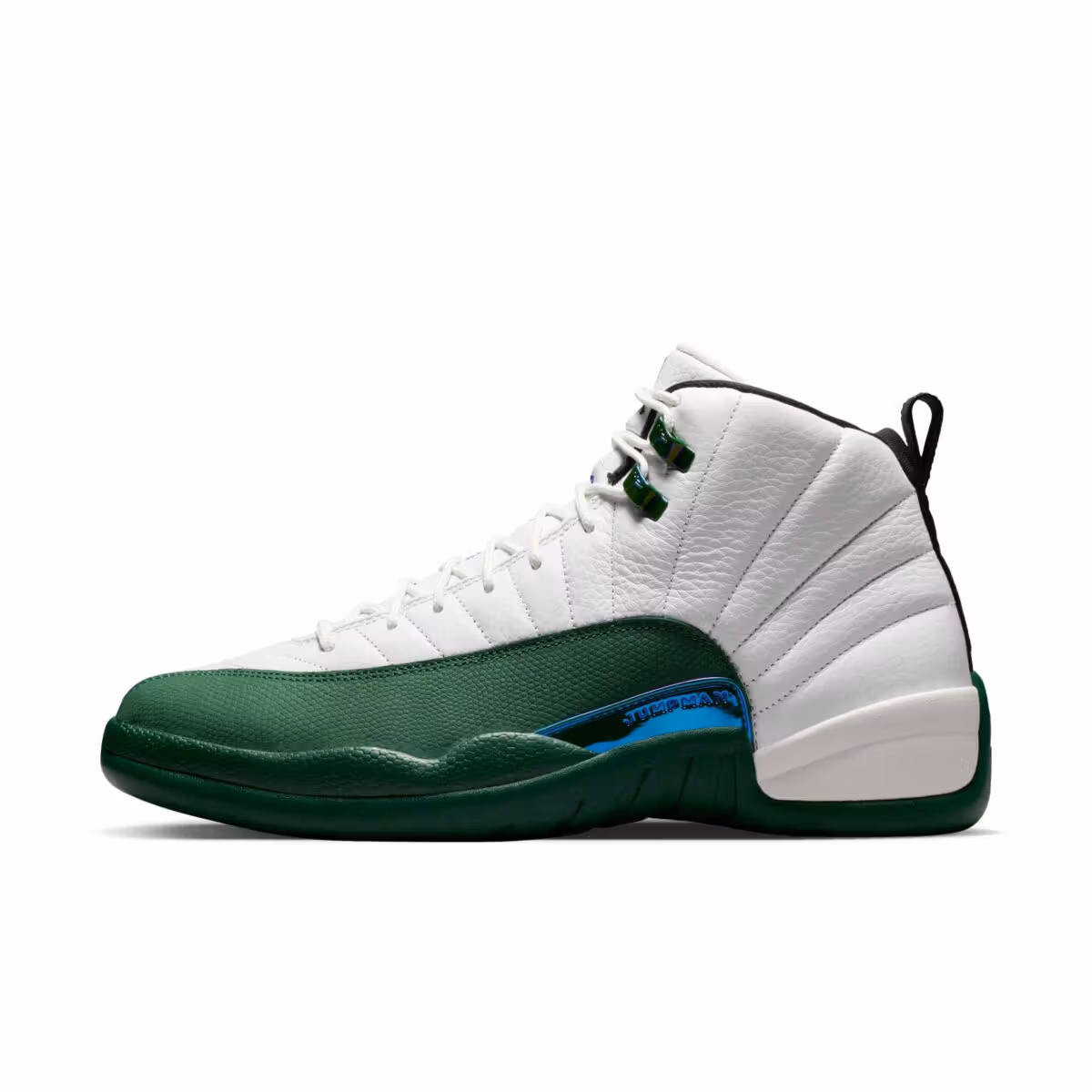 Air Jordan 12 "Idols Become Rivals" วางจำหน่าย 12 กันยายน สีขาวเขียว ราคา 215 ดอลลาร์