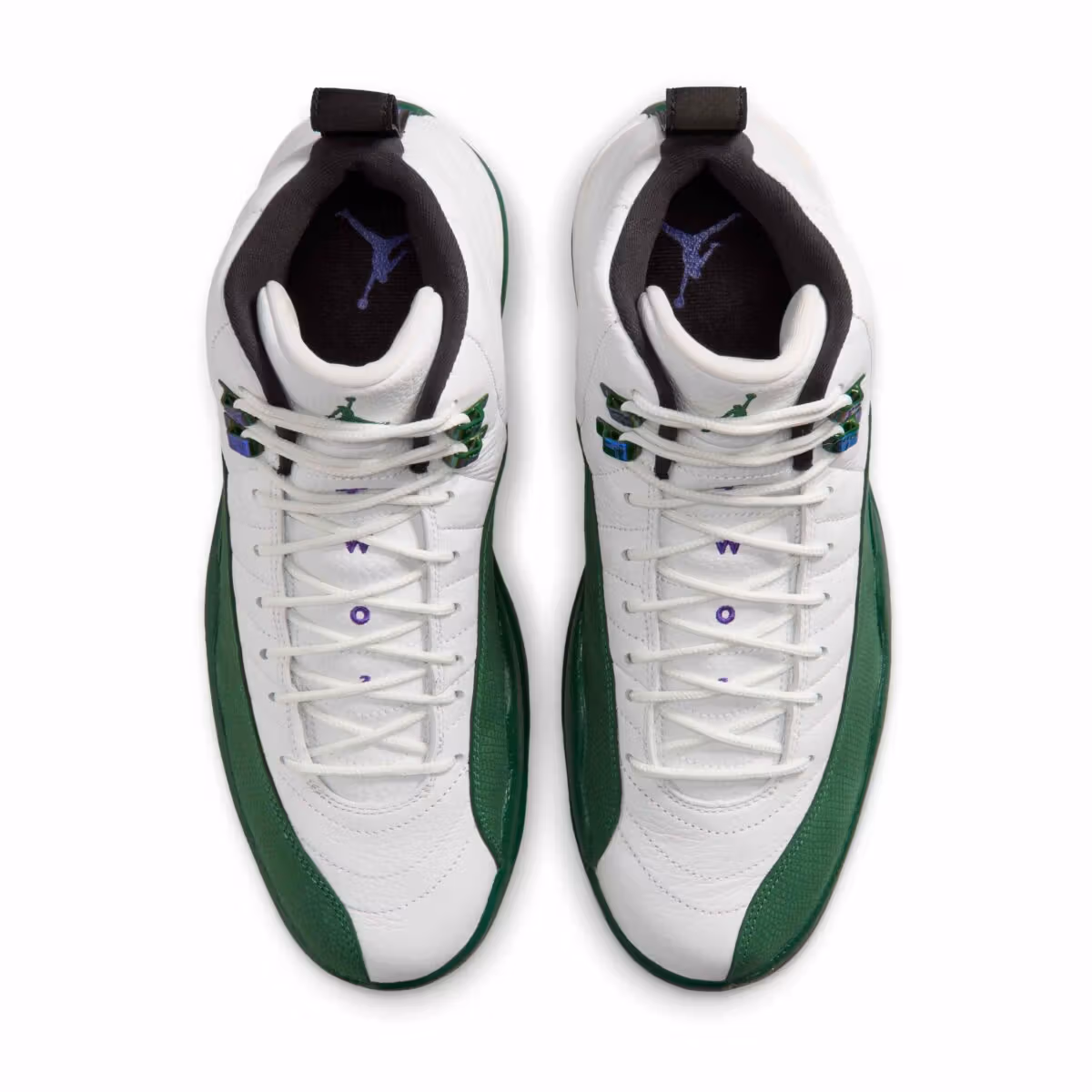 Air Jordan 12 "Idols Become Rivals" วางจำหน่าย 12 กันยายน สีขาวเขียว ราคา 215 ดอลลาร์