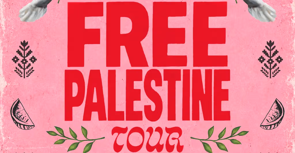 从Ed Sheeran巡演名单除名后，Macklemore干脆自组「Free Palestine」巡演