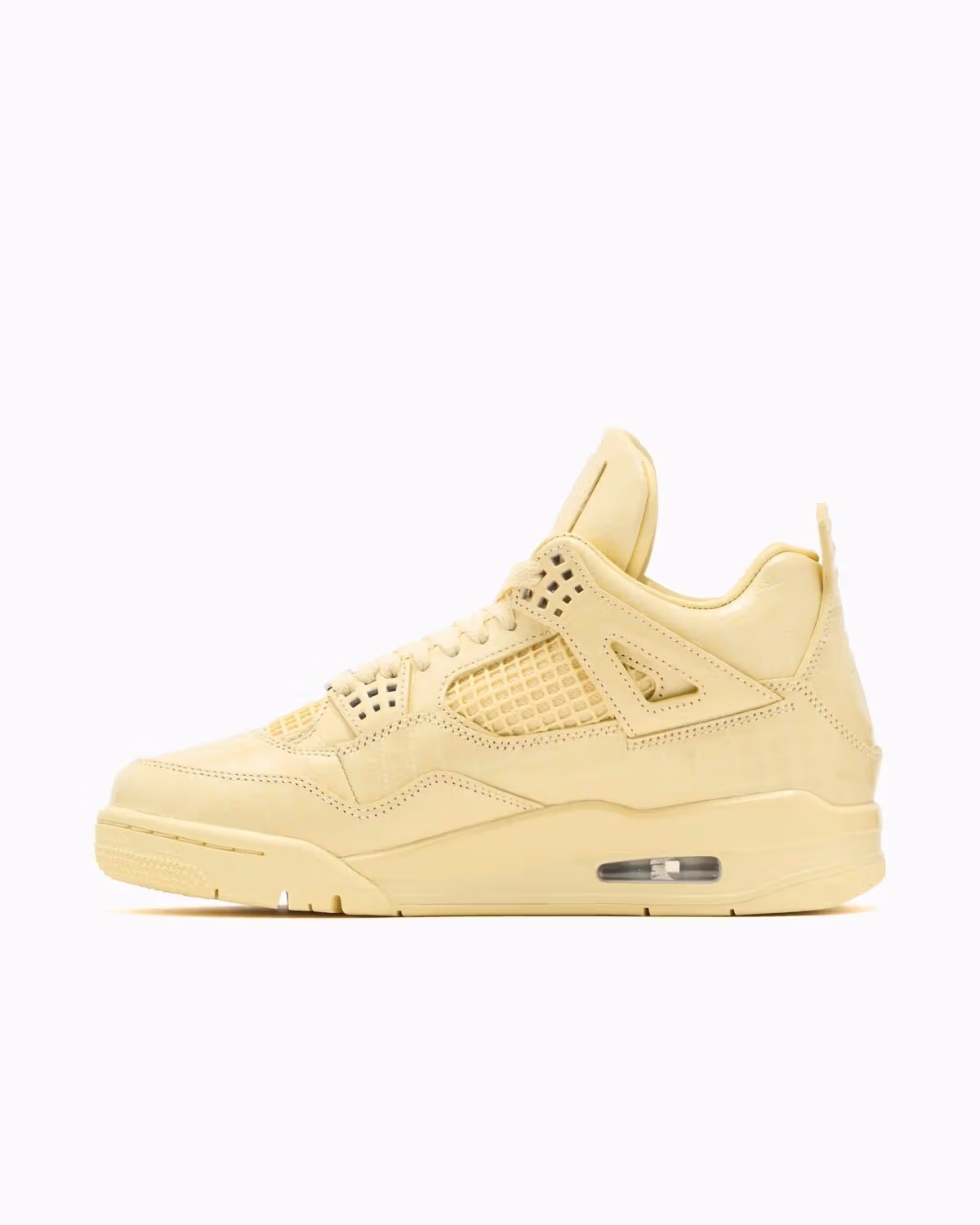 J Balvin, Air Jordan 4로 다시 도전, 「Amazonas」 악어 무늬 가죽으로 온통 레몬 옐로우 감싸