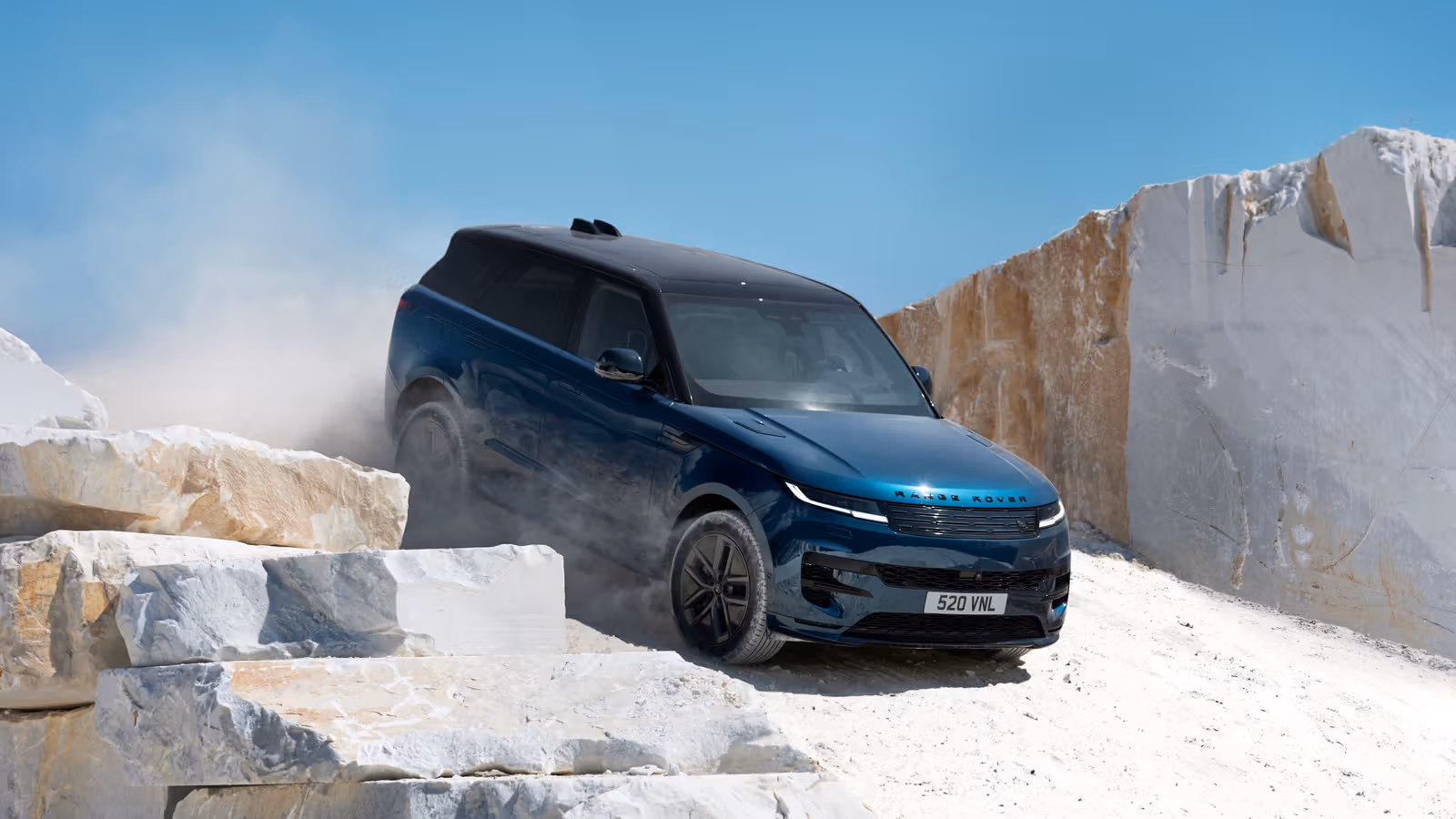 Range Rover Sport Electric, 대만 사전예약 시작…대리석 채석장에서 전지형 성능 입증
