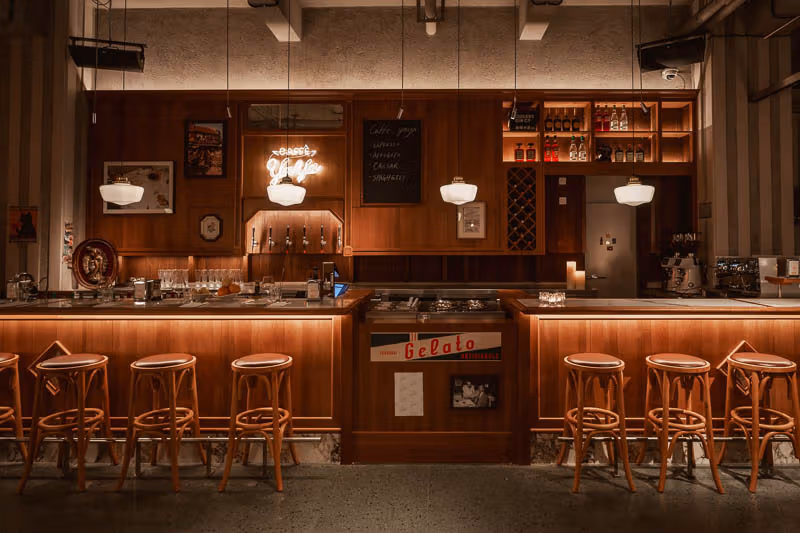 Caffe Yaya Lands on Wuding Road in Shanghai: Square-Cubed Ice Cream Affogato at This Italian Pasta Bar's New Coffee Spot