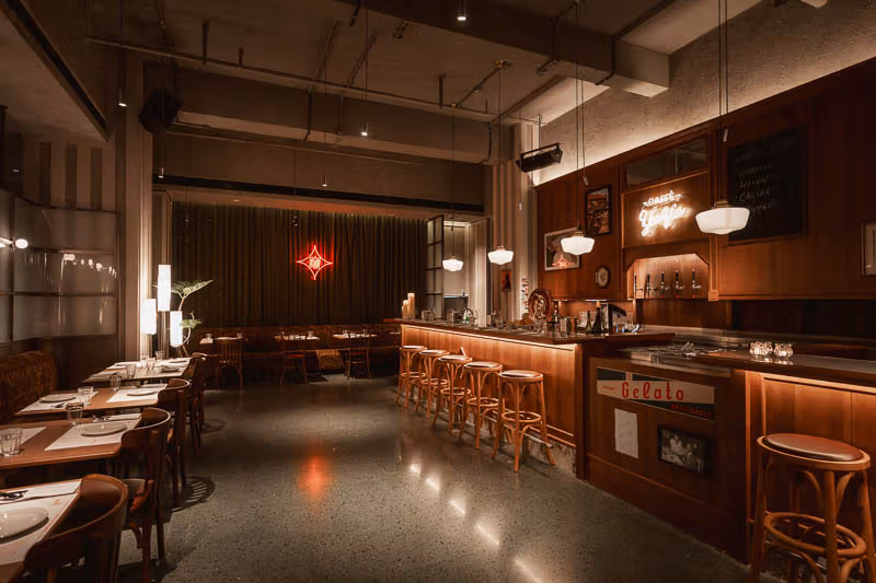 Caffe Yaya Lands on Wuding Road in Shanghai: Square-Cubed Ice Cream Affogato at This Italian Pasta Bar's New Coffee Spot