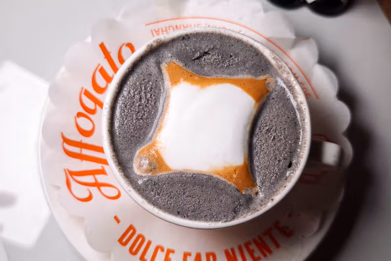 Caffe Yaya Lands on Wuding Road in Shanghai: Square-Cubed Ice Cream Affogato at This Italian Pasta Bar's New Coffee Spot