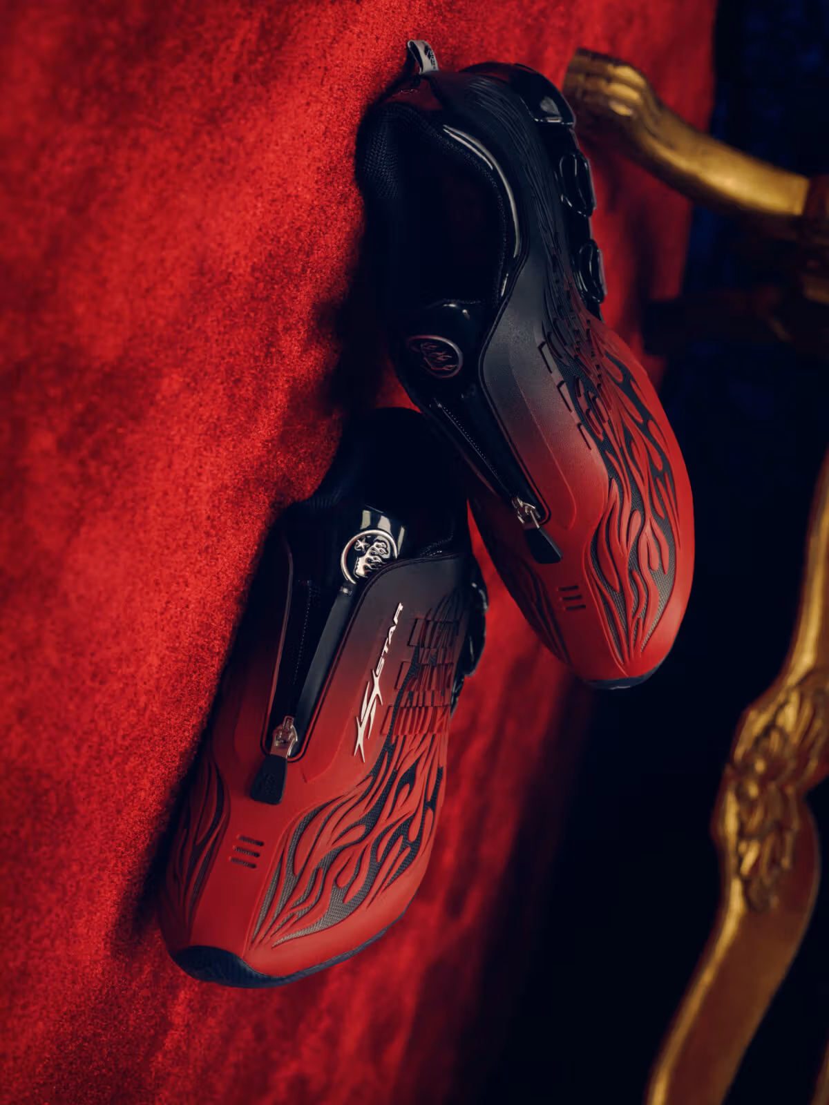 Hellstar Sets adidas Megaride S2 Ablaze with Red-to-Black Gradient, Dropping October